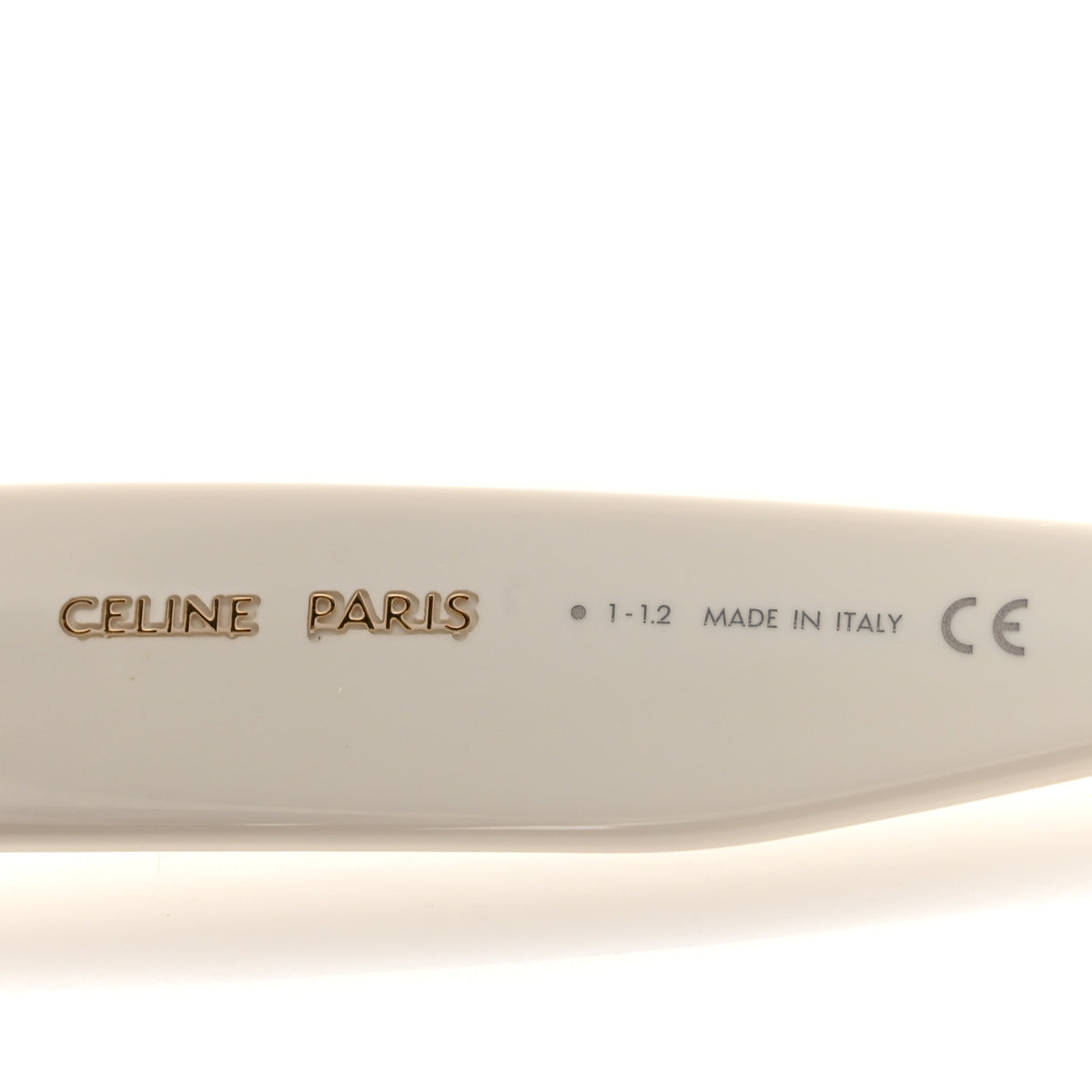 Celine Acetate Cat Eye Sunglasses CL402251 White 5 of 9