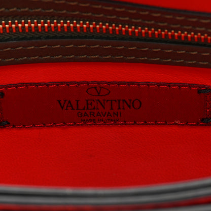 Valentino Garavani Nappa Rockstud Wristlet Clutch Blue Multicolor 6 of 8