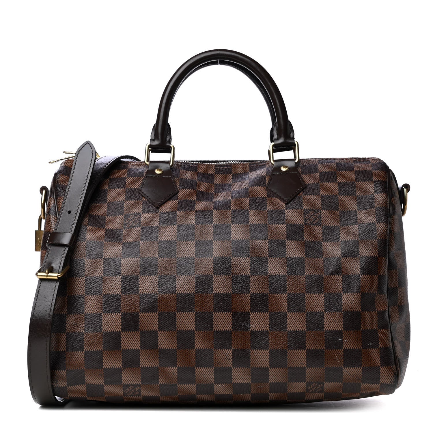 Louis Vuitton Damier Ebene Speedy Bandouliere 30 1 of 6