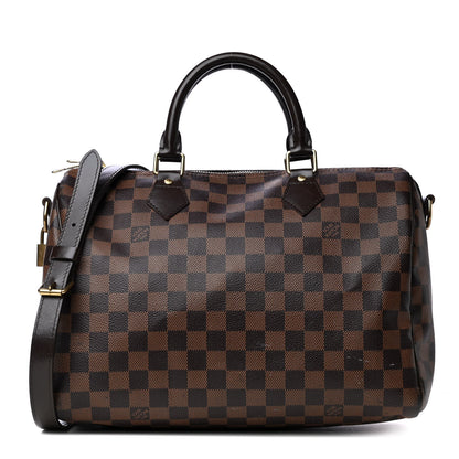 Louis Vuitton Damier Ebene Speedy Bandouliere 30 1 of 6