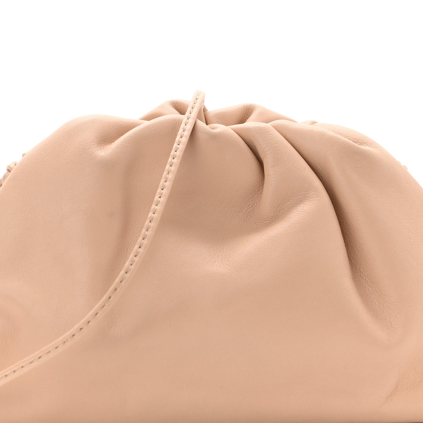 Butter Calfskin The Mini Pouch Almond
