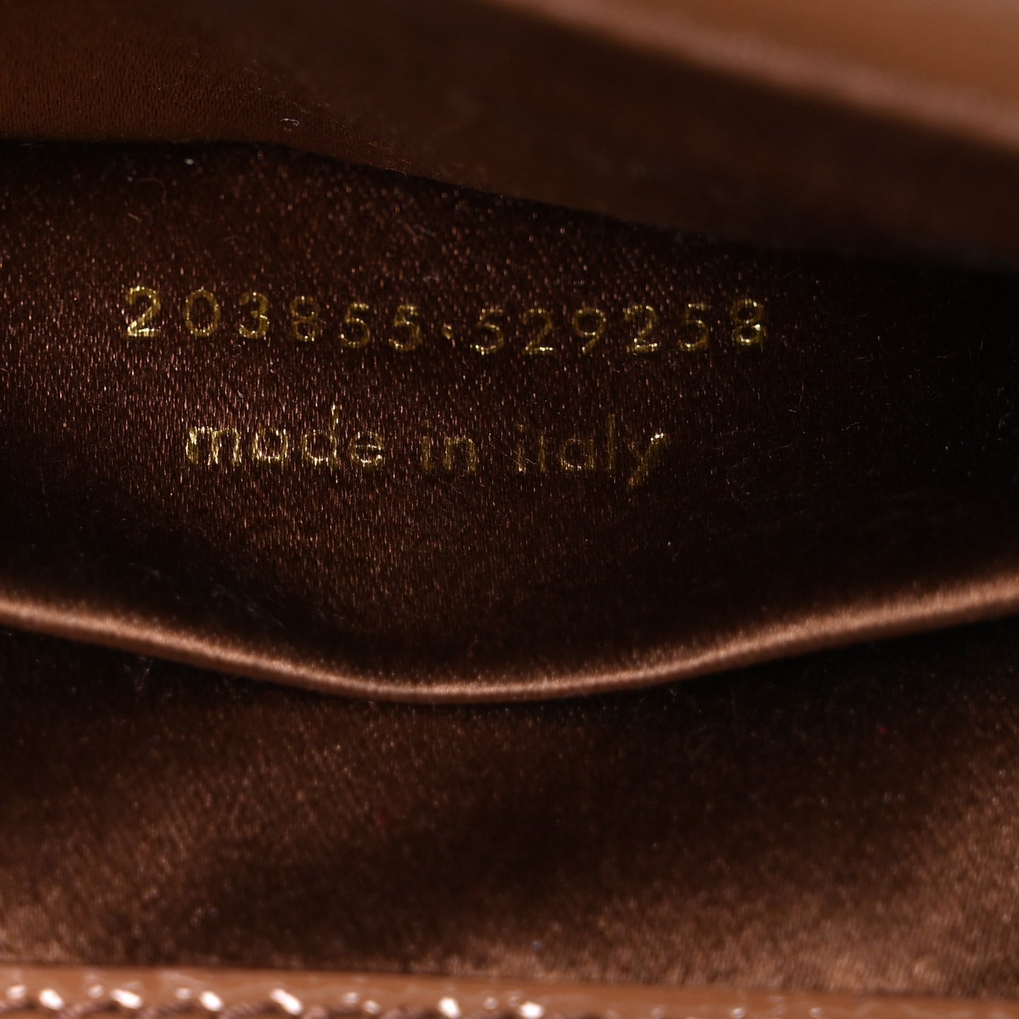 Textured Patent Calfskin Monogram Large Belle De Jour Clutch Beige
