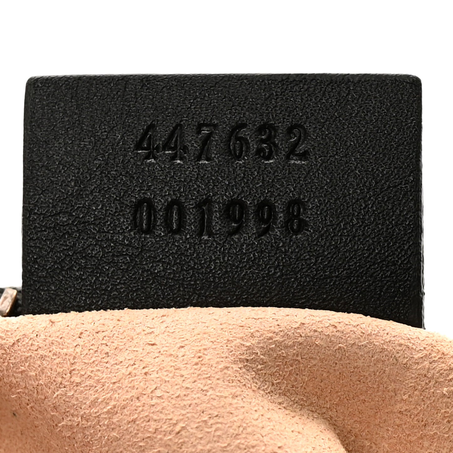 Calfskin Matelasse Small GG Marmont Chain Shoulder Bag Black