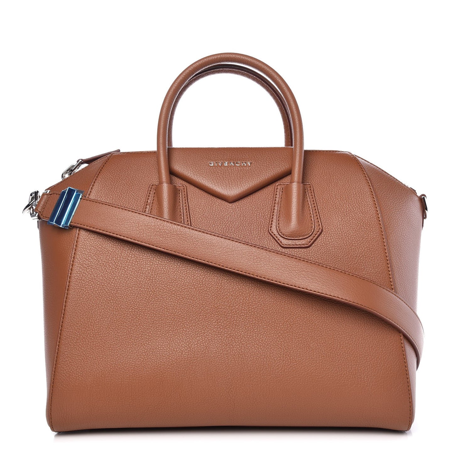 Sugar Goatskin Medium Antigona Caramel