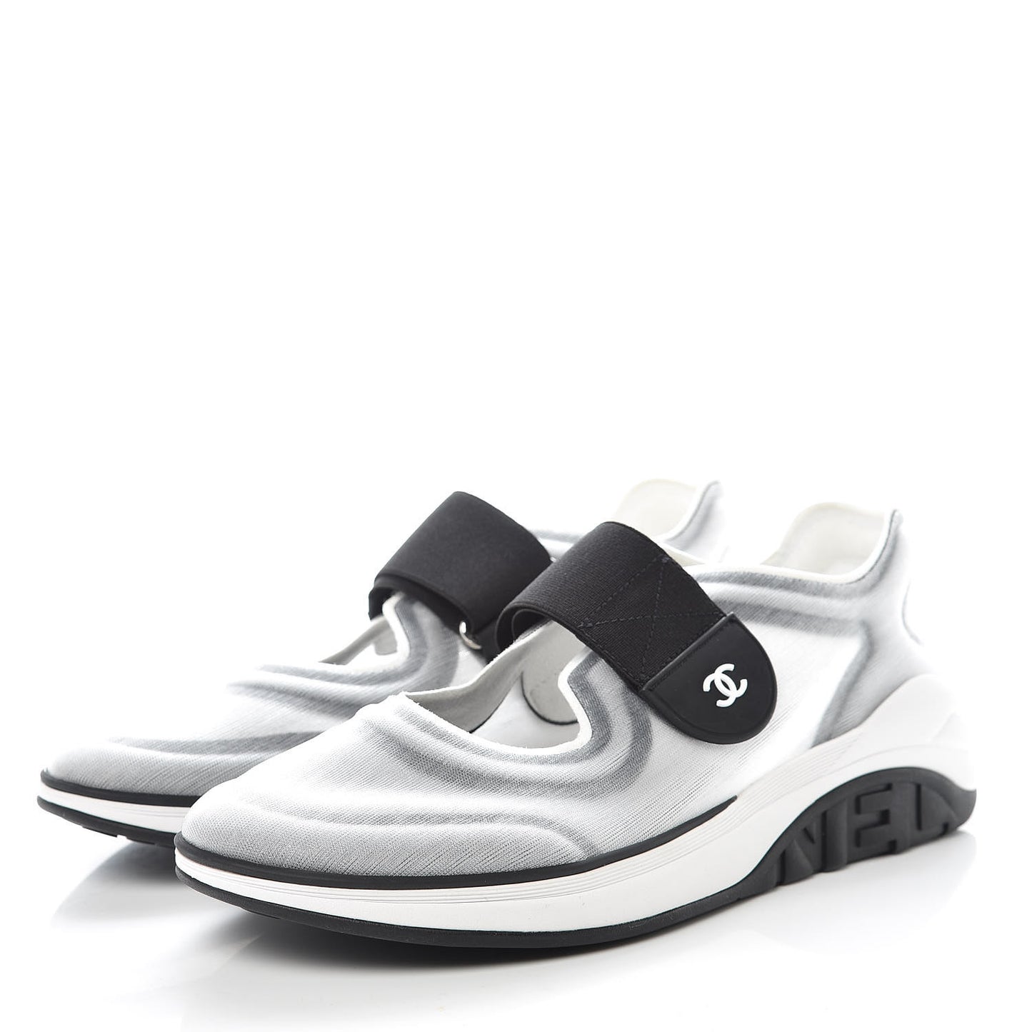 Mesh Lycra CC Sneakers 39.5 Black