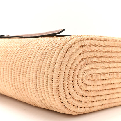 Loewe Raffia Small Square Basket Tote Bag Natural Tan 8 of 9