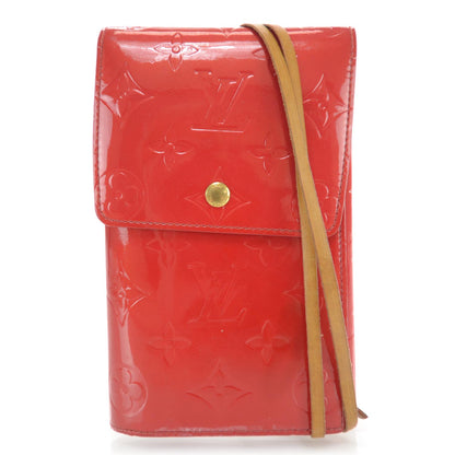 Louis Vuitton Vernis Walker Wallet Red 1 of 8