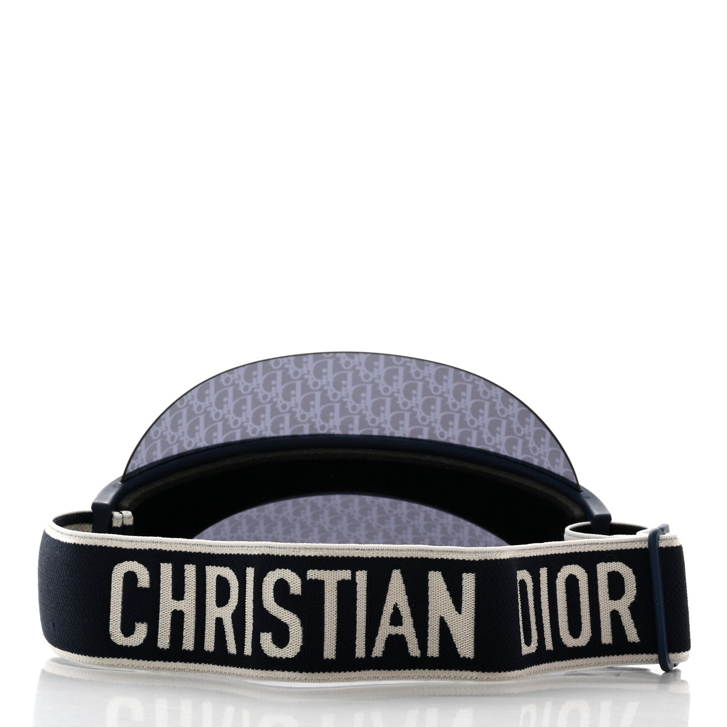 Oblique DiorClub V1U Sun Visor Blue