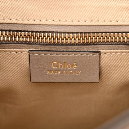 Chloe Suede Calfskin Small Faye Backpack Motty Grey 6 of 10
