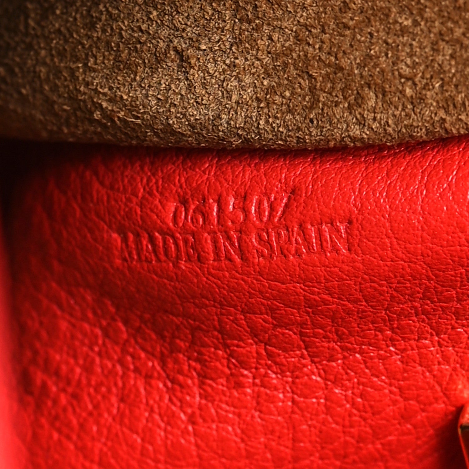 Loewe Calfskin Amazona Red 7 of 11