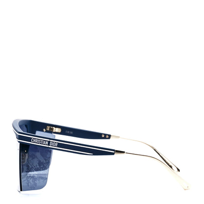 Christian Dior Geometric Diorclub M1U Mask Sunglasses Matte Blue 3 of 9