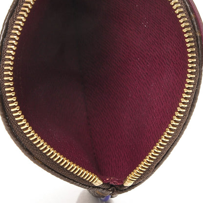 Louis Vuitton Monogram Totem Round Coin Purse Magenta 4 of 5
