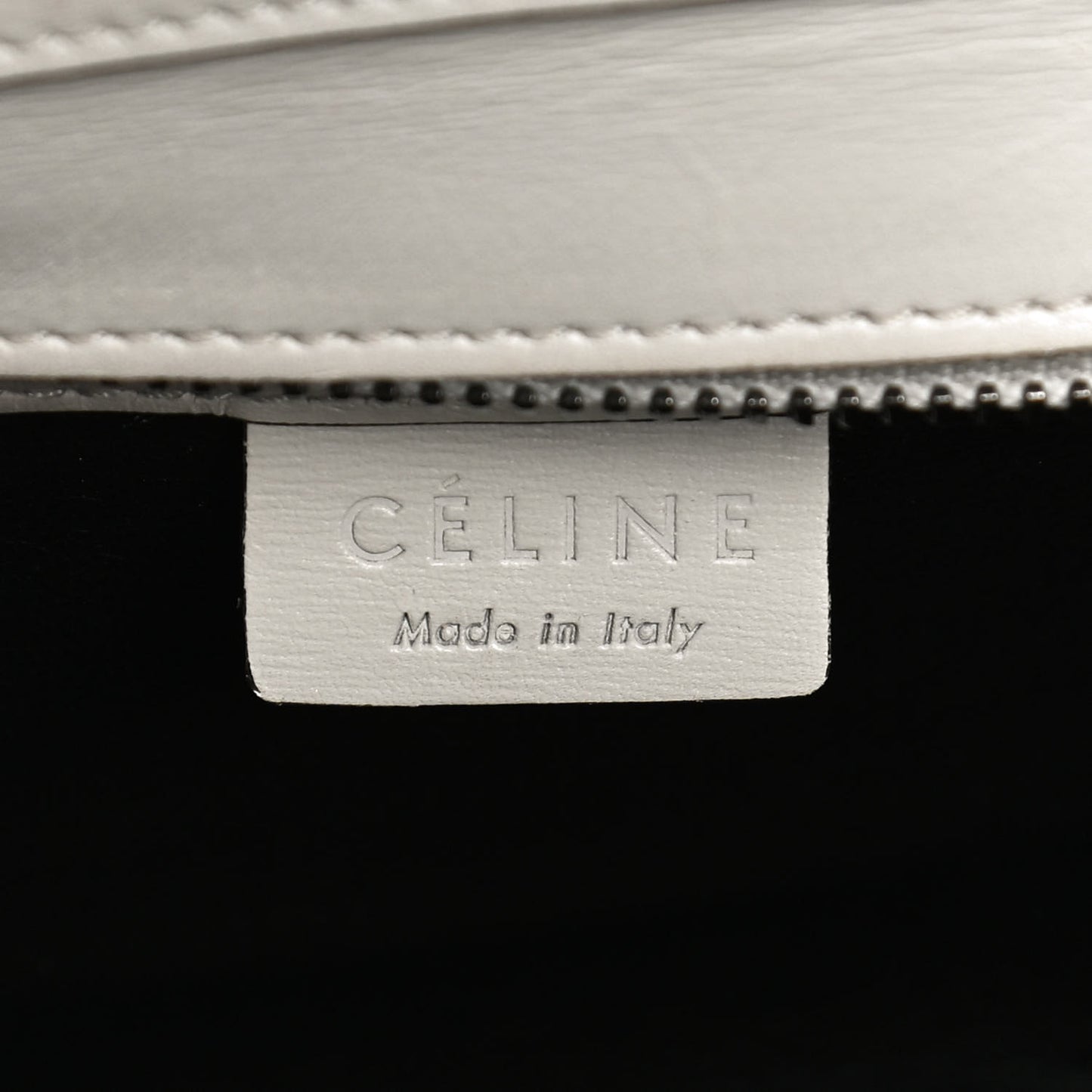 Smooth Calfskin Nano Luggage White