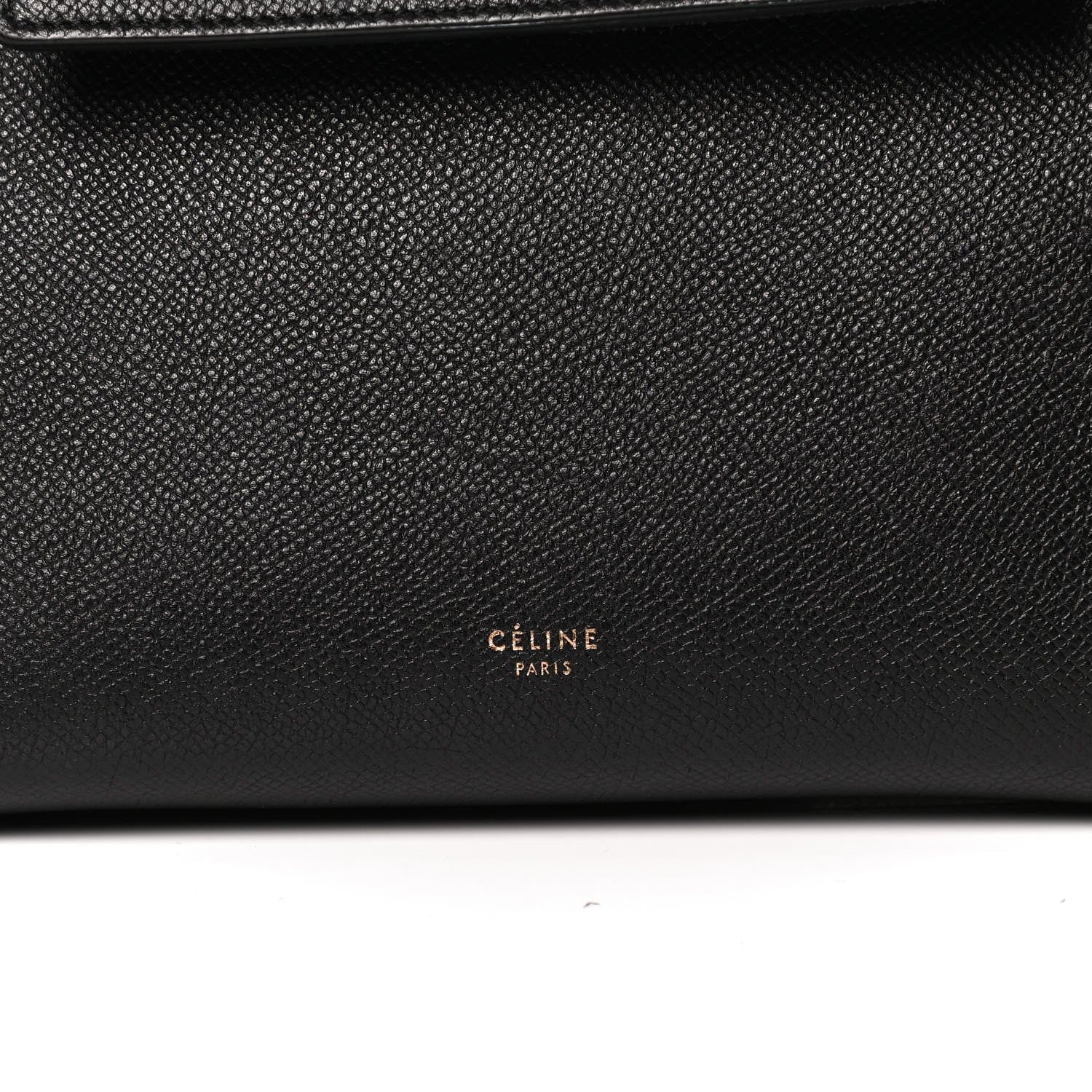 Celine Grained Calfskin Micro Belt Bag Black 6 of 9