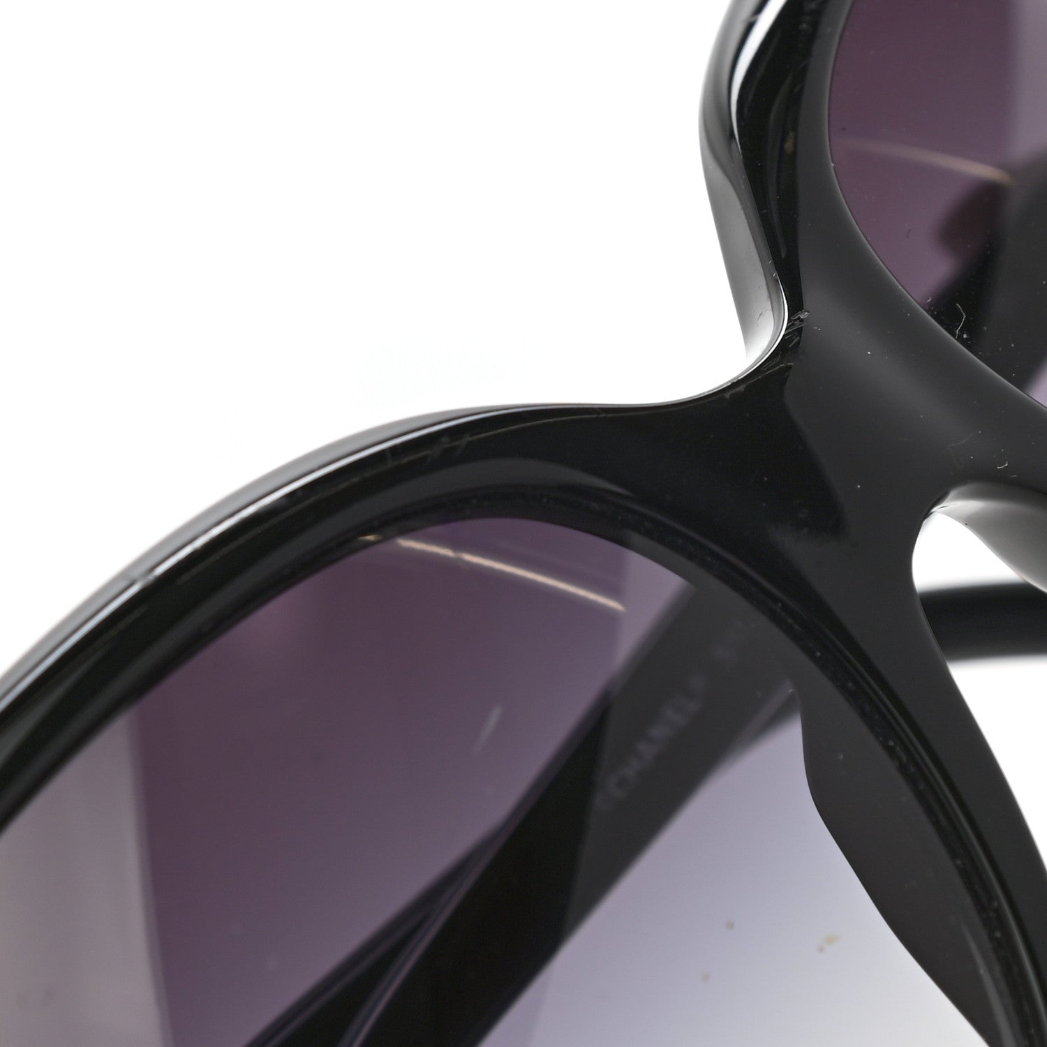 Chanel CC Bow Sunglasses 5171 Black White 9 of 9