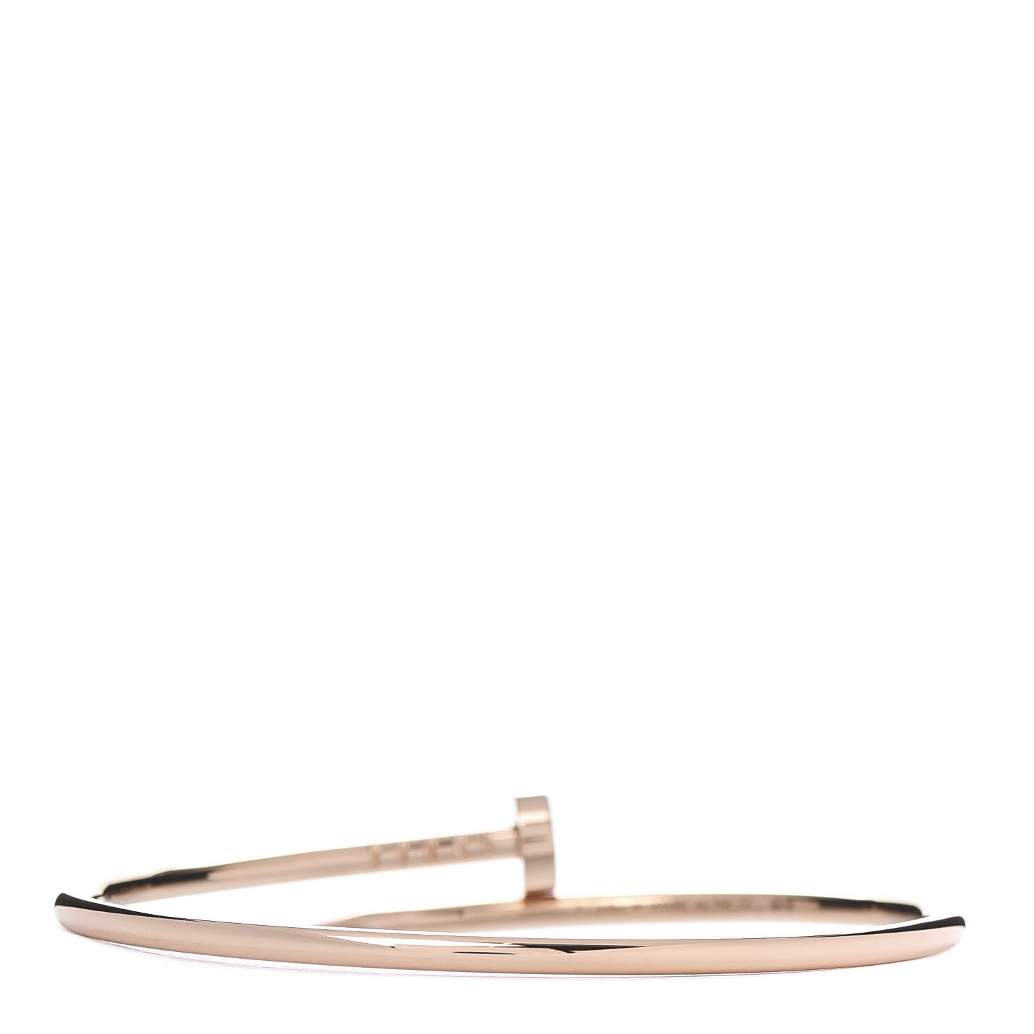 Cartier 18K Pink Gold Small Juste Un Clou Bracelet 16 3 of 5