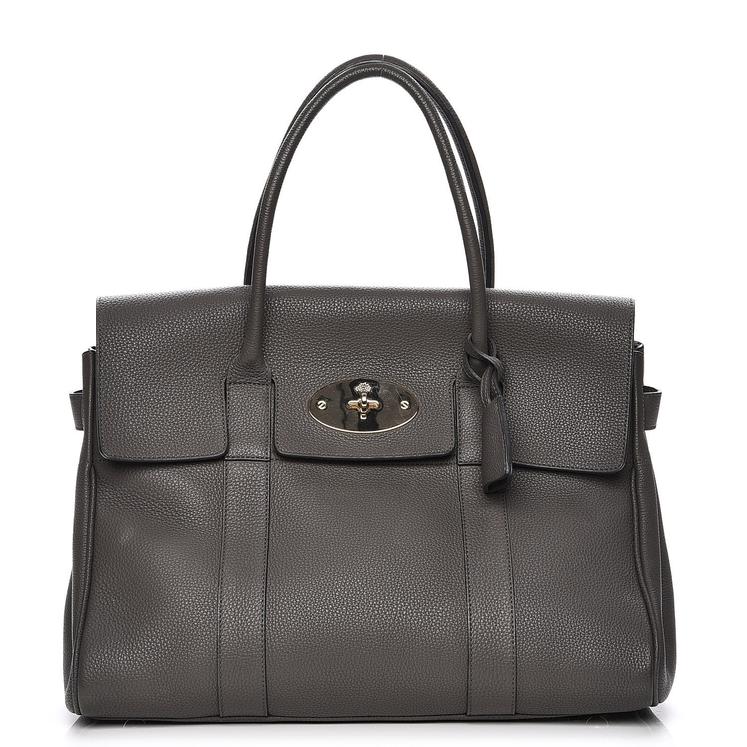 Mulberry Classic Grain Bayswater Mole Grey 1 of 13