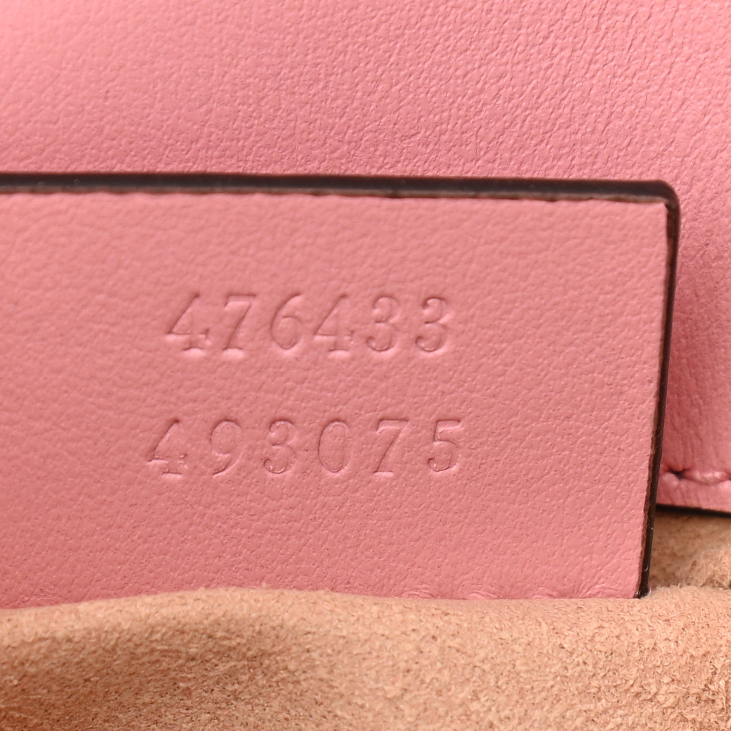 Gucci Calfskin Matelasse Super Mini GG Marmont Shoulder Bag Wild Rose 7 of 13