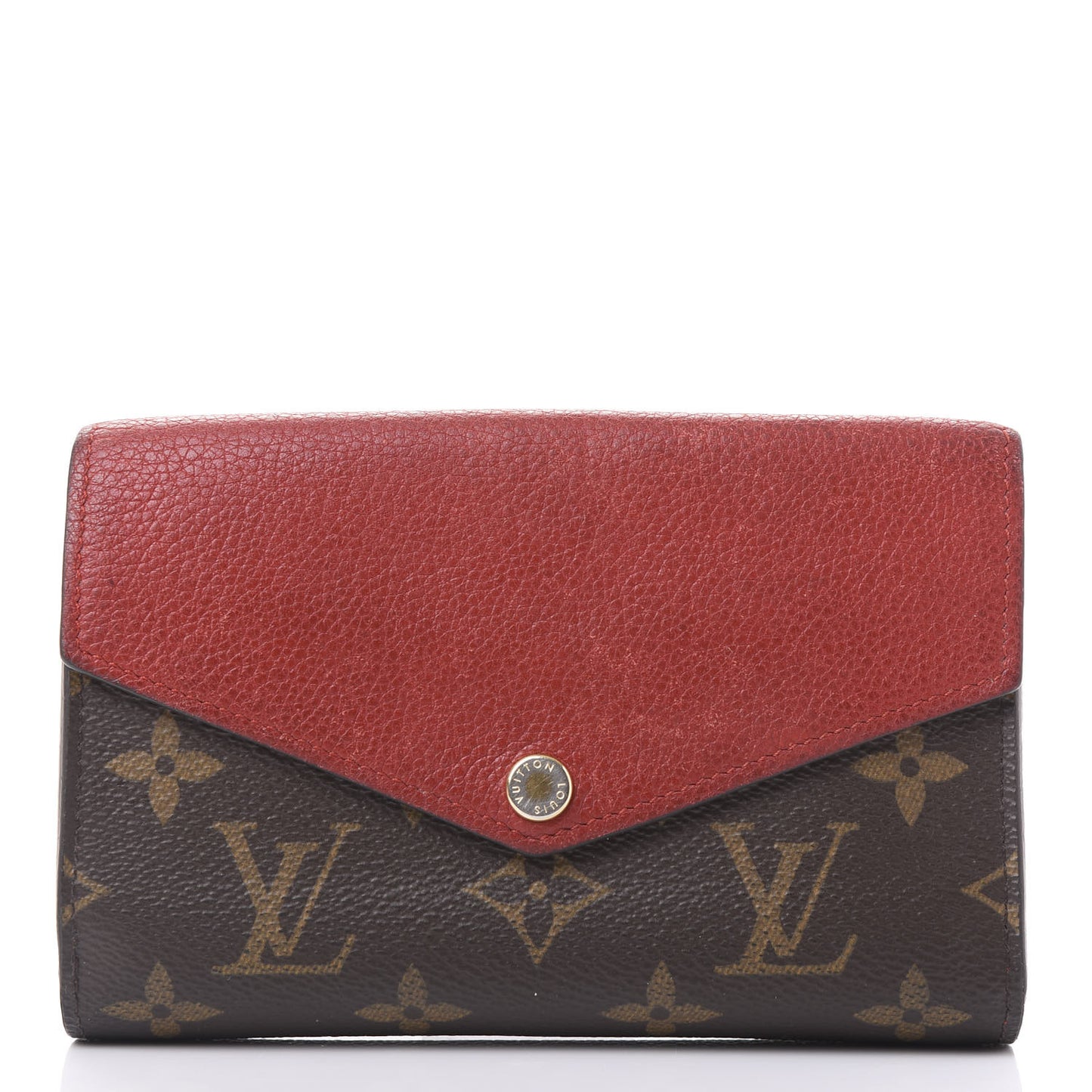 Monogram Pallas Compact Wallet Cherry