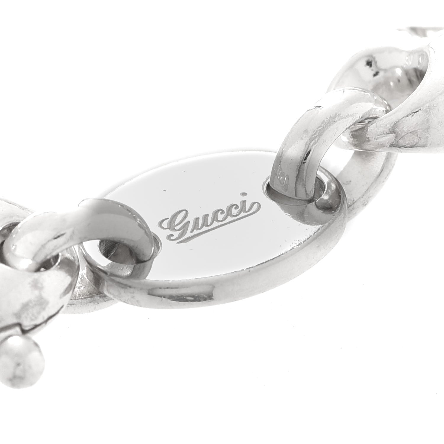 Gucci Sterling Silver Mariner Link Bracelet 4 of 5