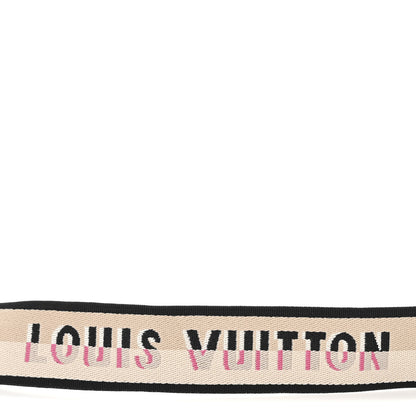 Louis Vuitton Jacquard Diane Shoulder Strap Black 4 of 6