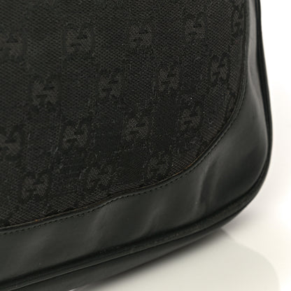 Gucci Monogram Small Jackie O Hobo Black 21 of 33