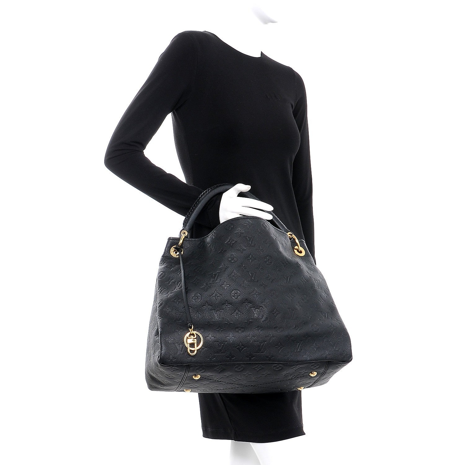 Louis Vuitton Empreinte Artsy MM Black 2 of 7