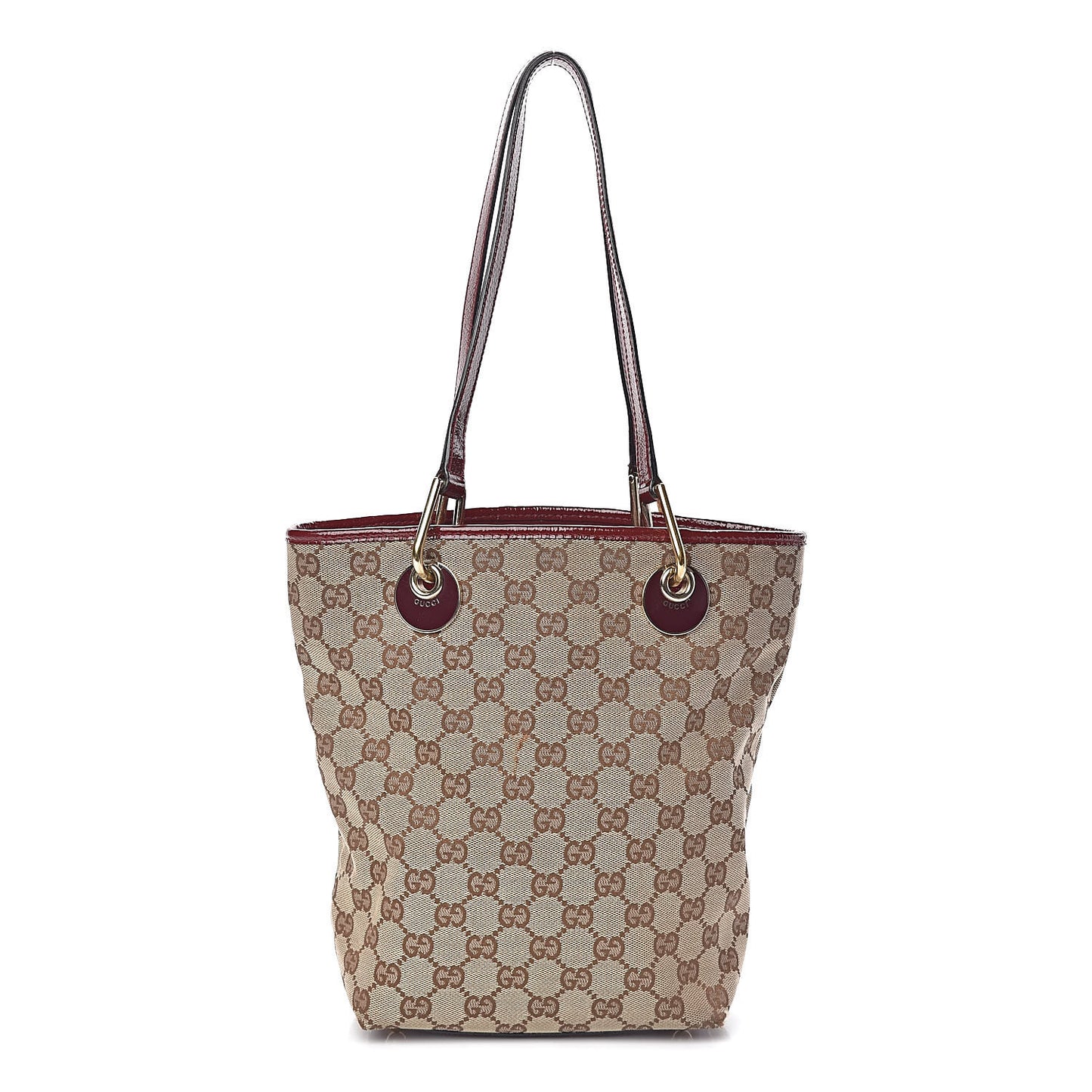 Monogram Small Eclipse Tote Red
