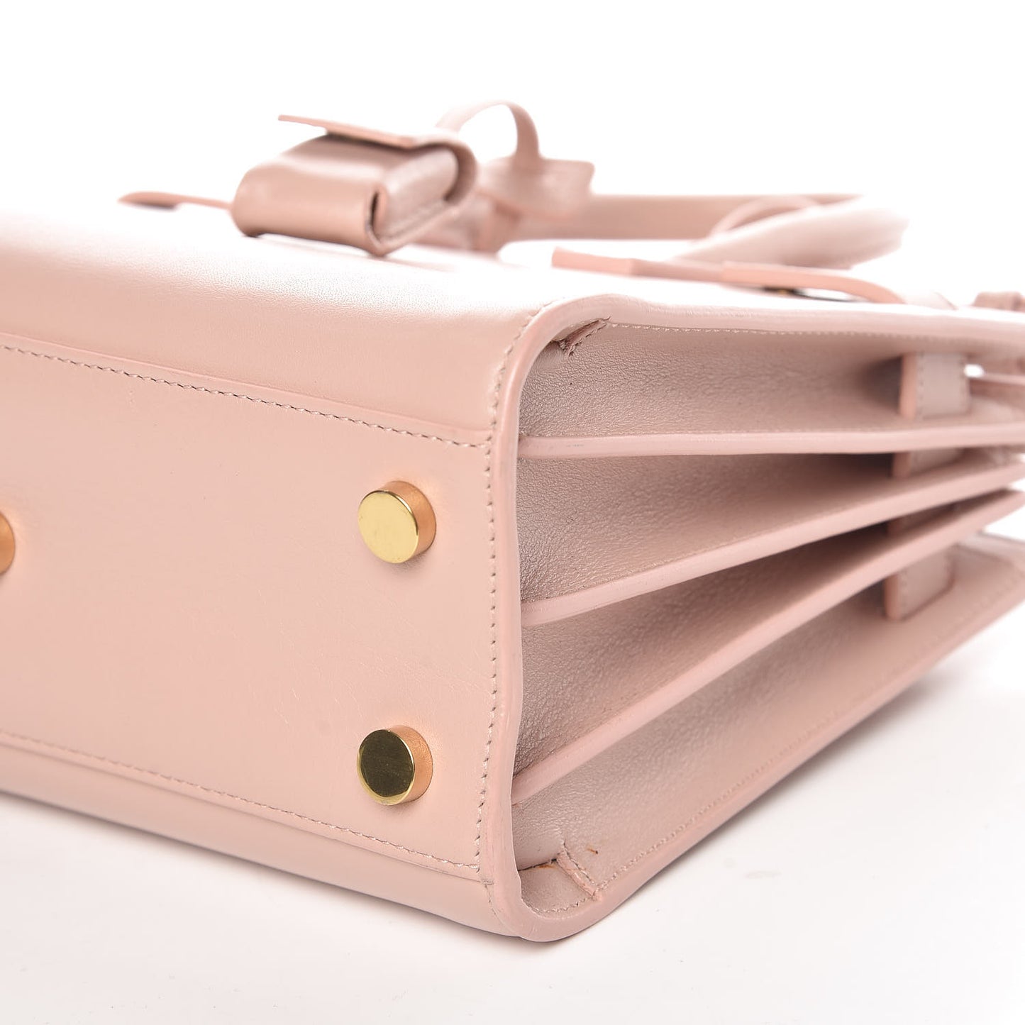 Calfskin Nano Sac De Jour Pale Pink
