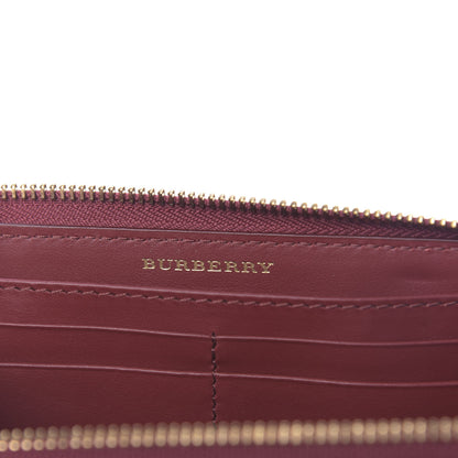 Burberry Vintage Check Elmore Zip Around Wallet Crimson 6 of 8
