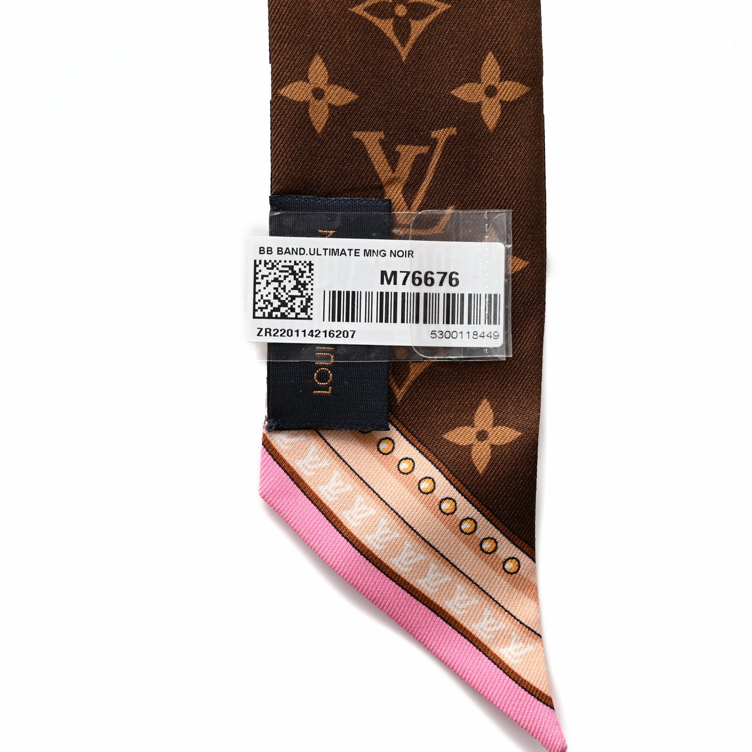 Louis Vuitton Silk Ultimate Monogram BB Bandeau Black 3 of 4