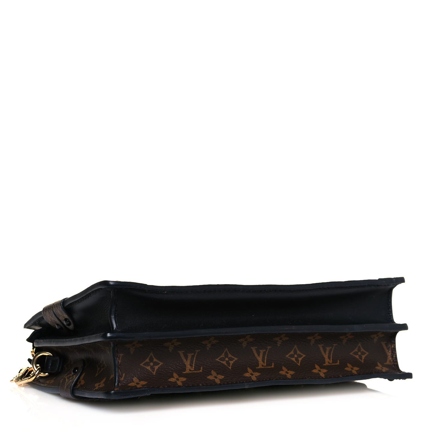 Reverse Monogram Trunk Clutch