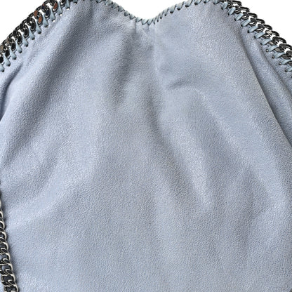 Stella McCartney Shaggy Deer Falabella Fold Over Tote Ice Blue 7 of 9