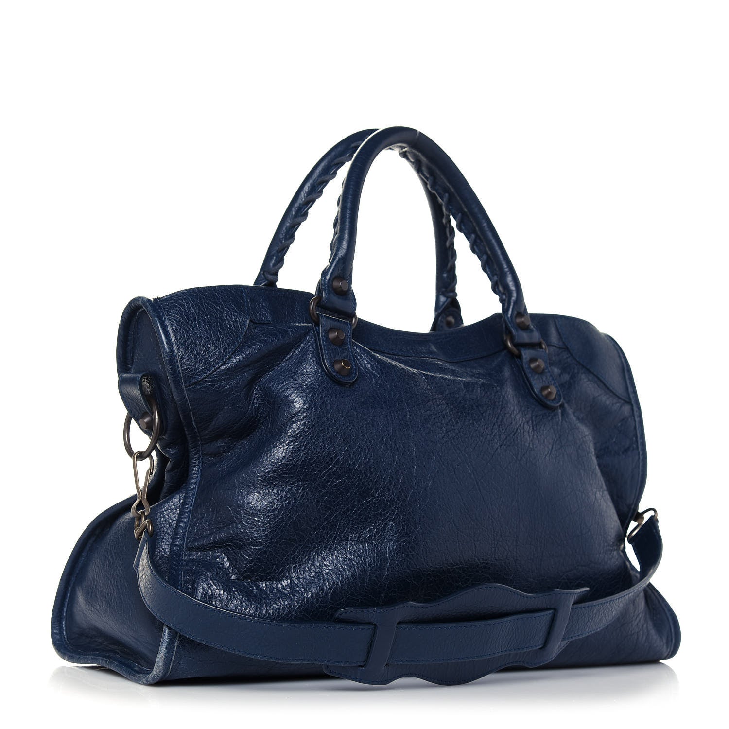 Balenciaga Agneau Classic Hardware City Bleu Obscur 2 of 18