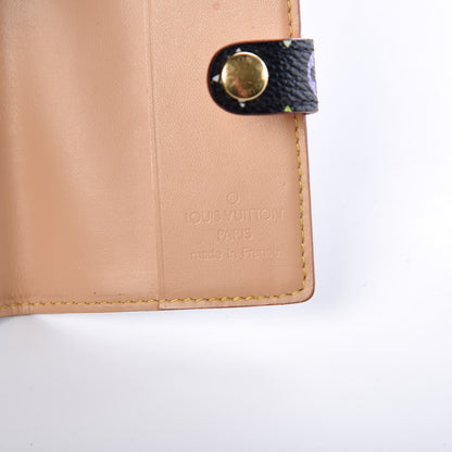 Louis Vuitton Monogram Multicolor Carnet de Bal Mini Agenda Cover Black 6 of 6