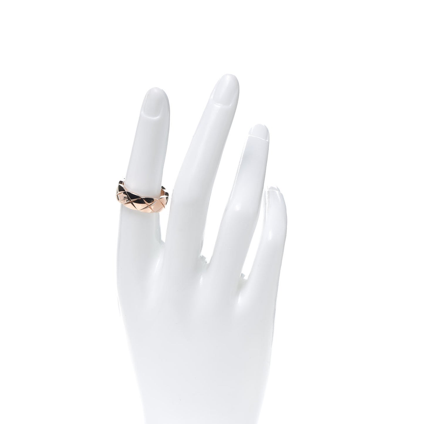18K Beige Gold Small Coco Crush Ring 54 6.75