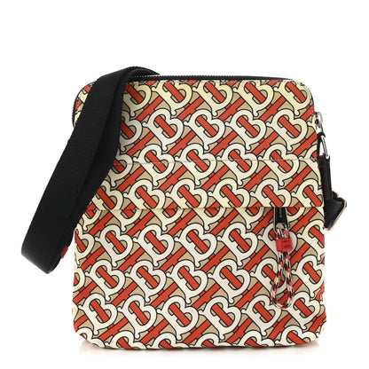 Burberry Nylon Monogram Crossbody Vermillion 1 of 9