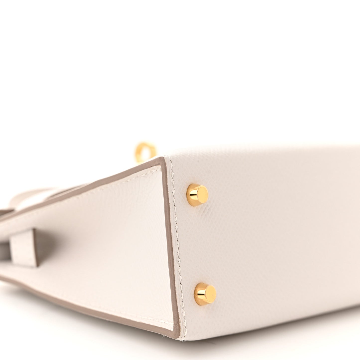 Epsom Mini Kelly Sellier 20 Gris Pale