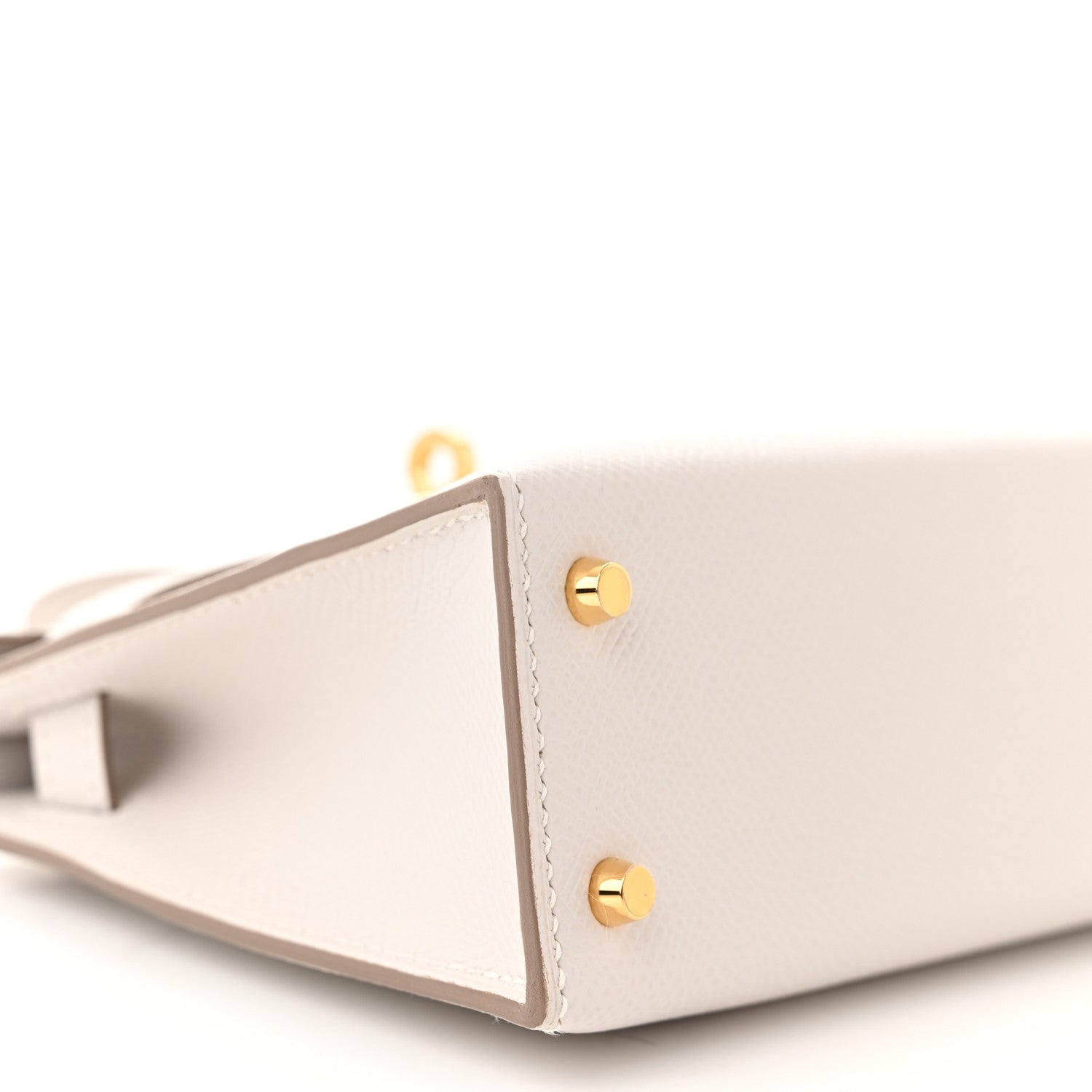 Hermes Epsom Mini Kelly Sellier 20 Gris Pale 9 of 11