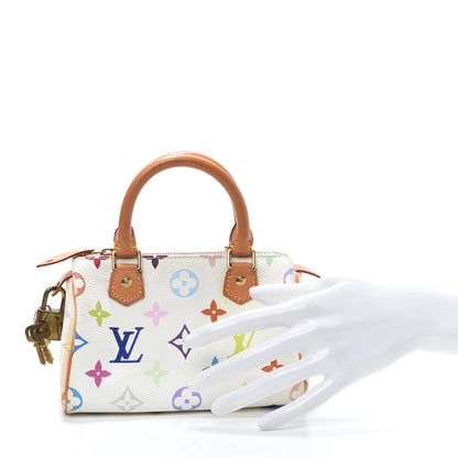 Louis Vuitton Monogram Multicolor Mini Sac HL Speedy White 2 of 8