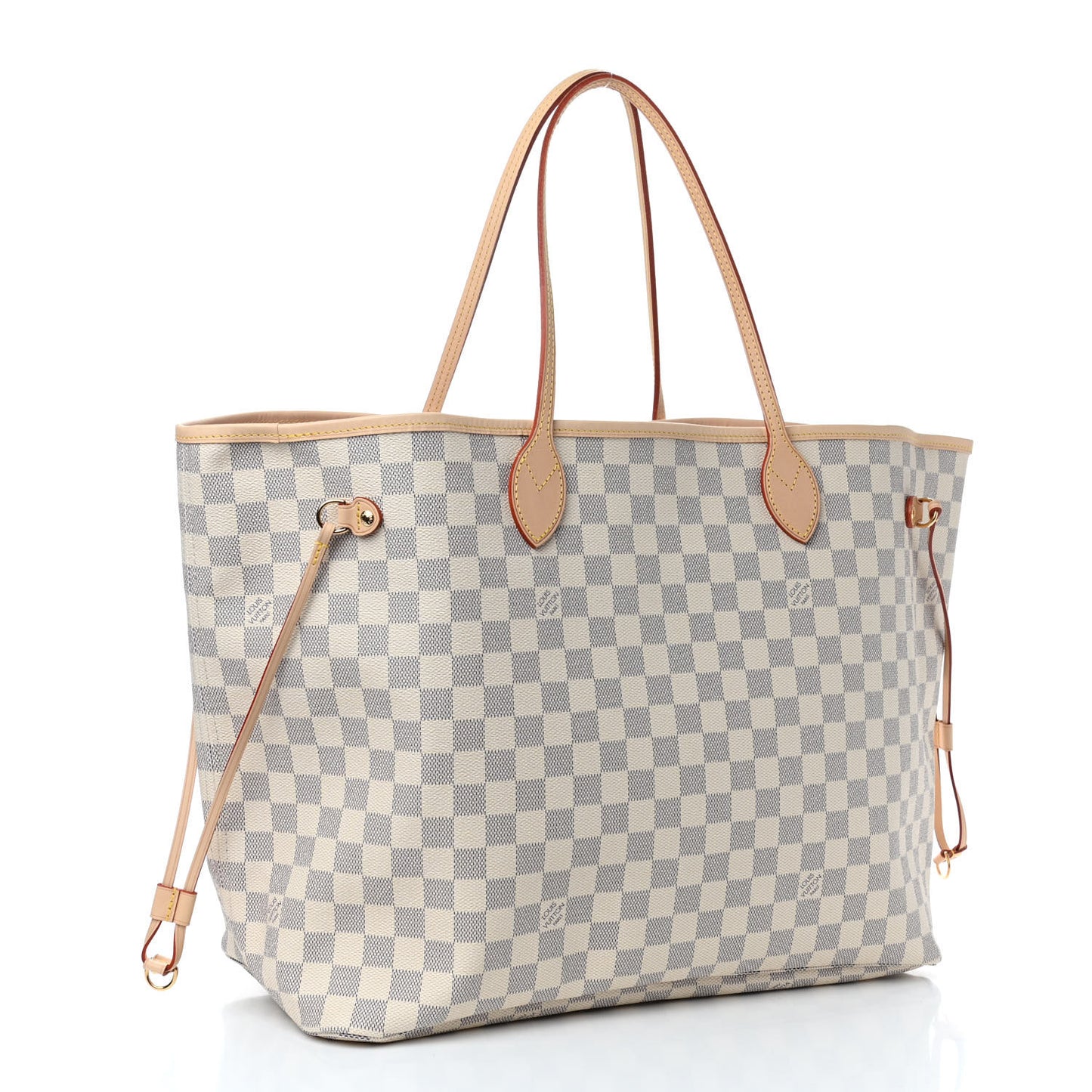 Damier Azur Neo Neverfull GM Rose Ballerine