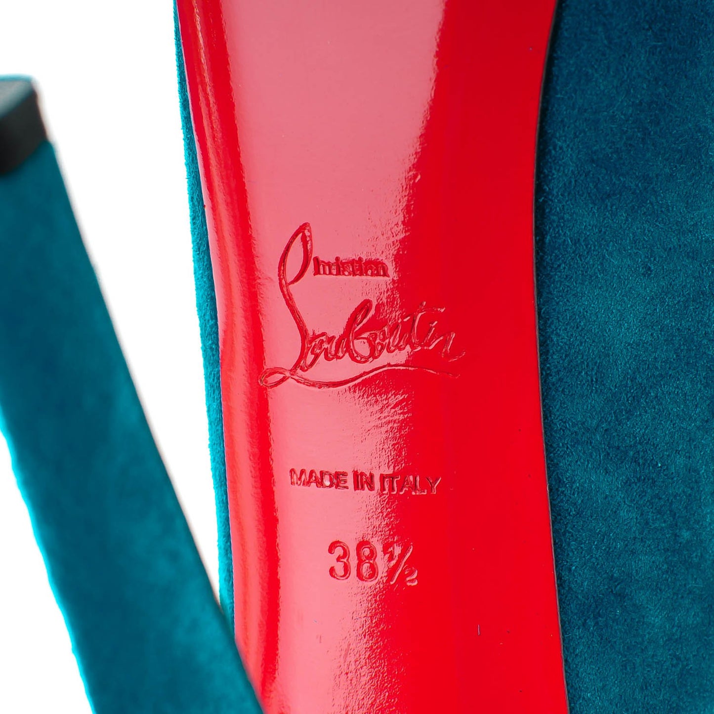 Suede Daffodile 160 Pumps 38.5 Peacock