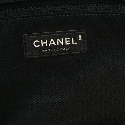 Chanel Canvas Large Double Face Shopping Tote Black 6 of 13