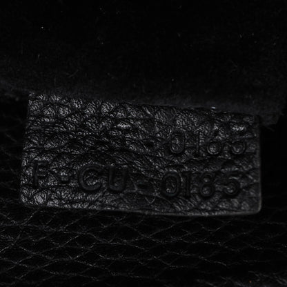 Celine Drummed Calfskin Micro Luggage Black 7 of 7