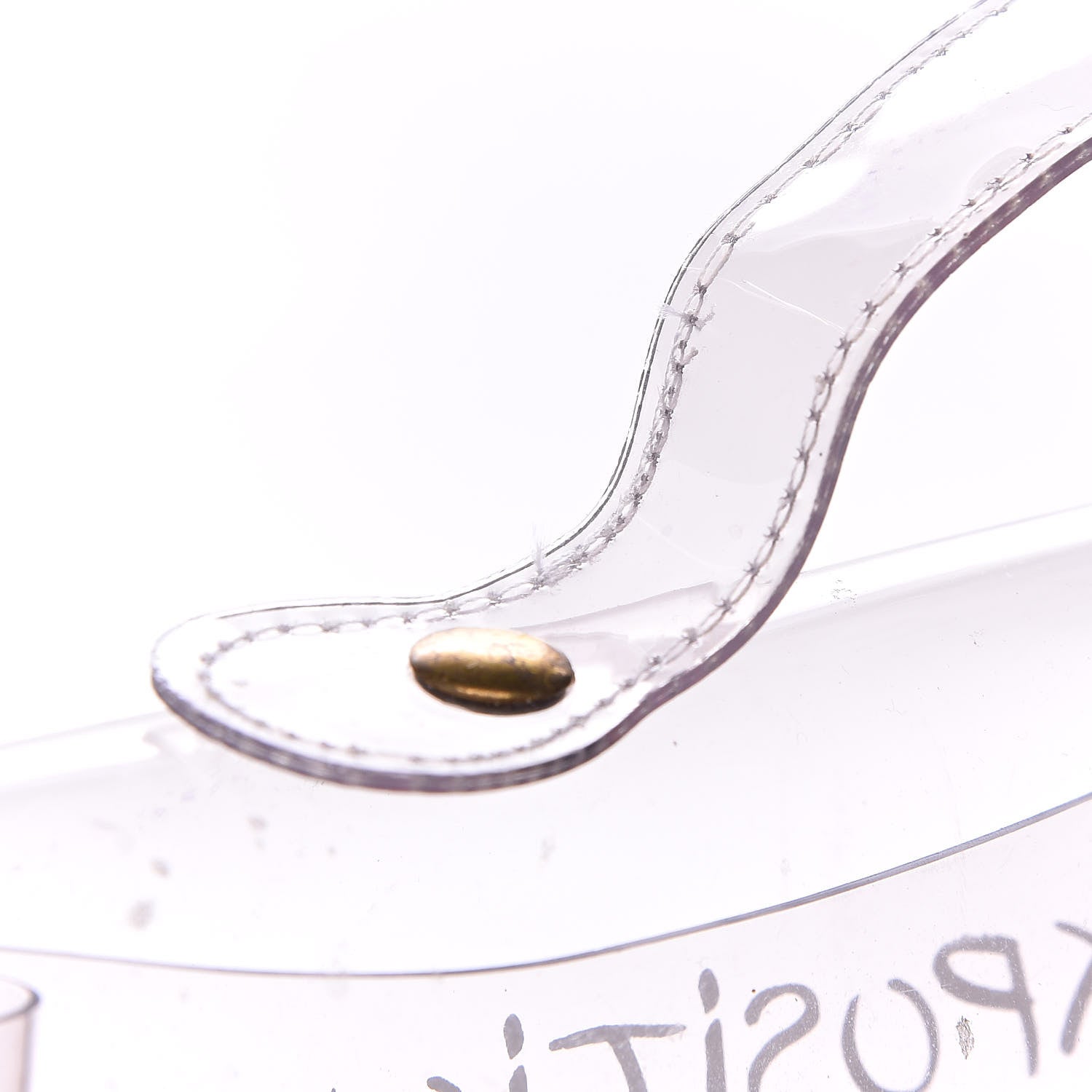 Hermes Vinyl Souvenir De L'Exposition Kelly Transparent 13 of 16