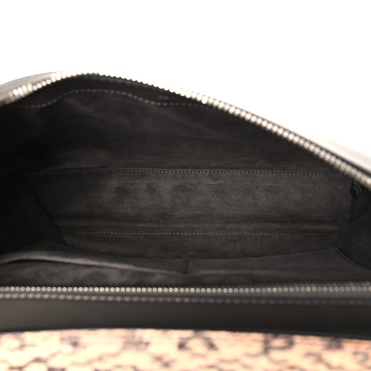 Fendi Vitello Baltico Dolce Elaphe DotCom Satchel  Carbone Ramar Multicolor 7 of 12