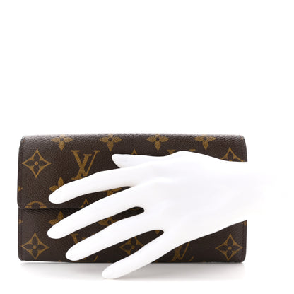 Louis Vuitton Monogram Sarah Wallet 2 of 9