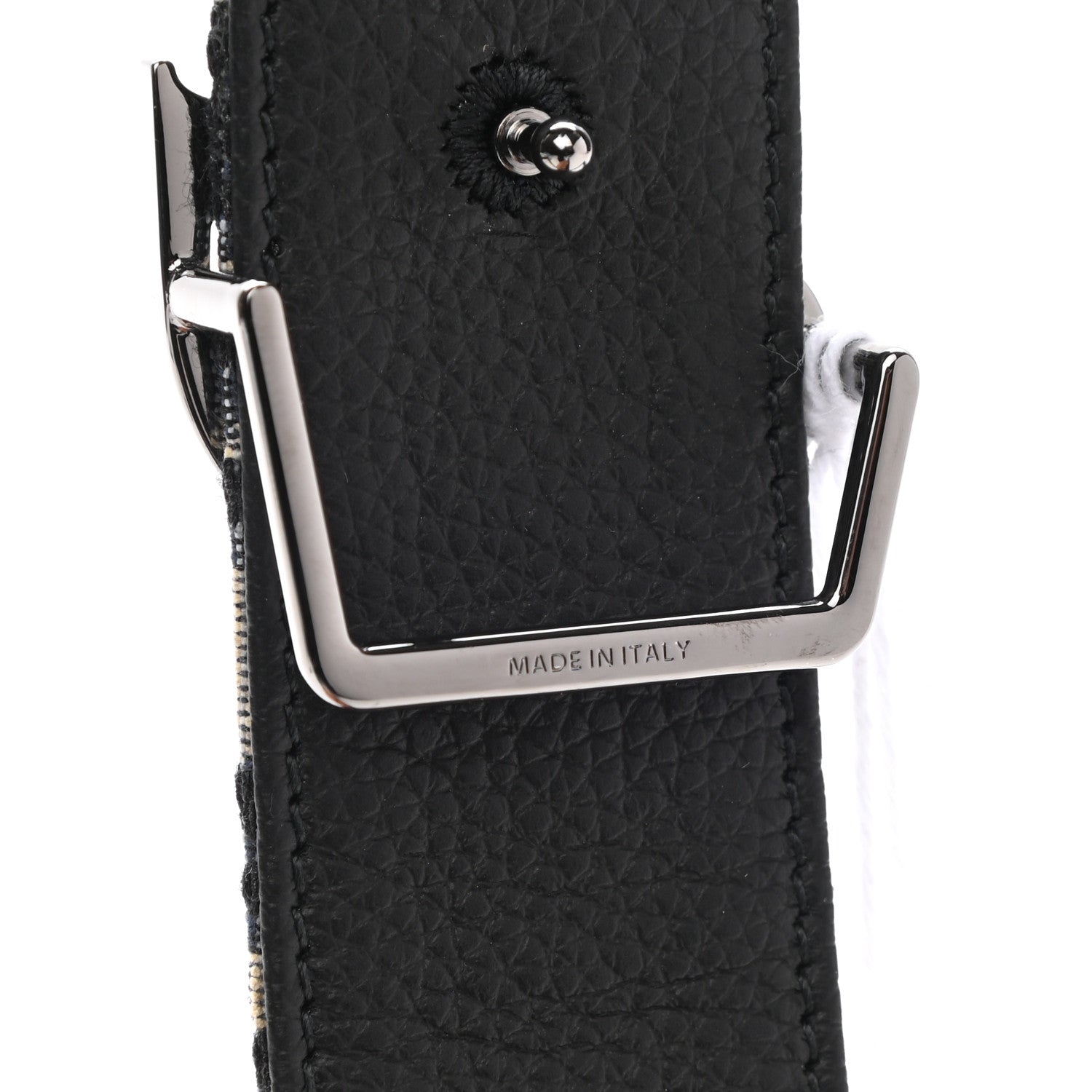 Christian Dior Oblique 35mm Belt 95 Blue Multi 5 of 6
