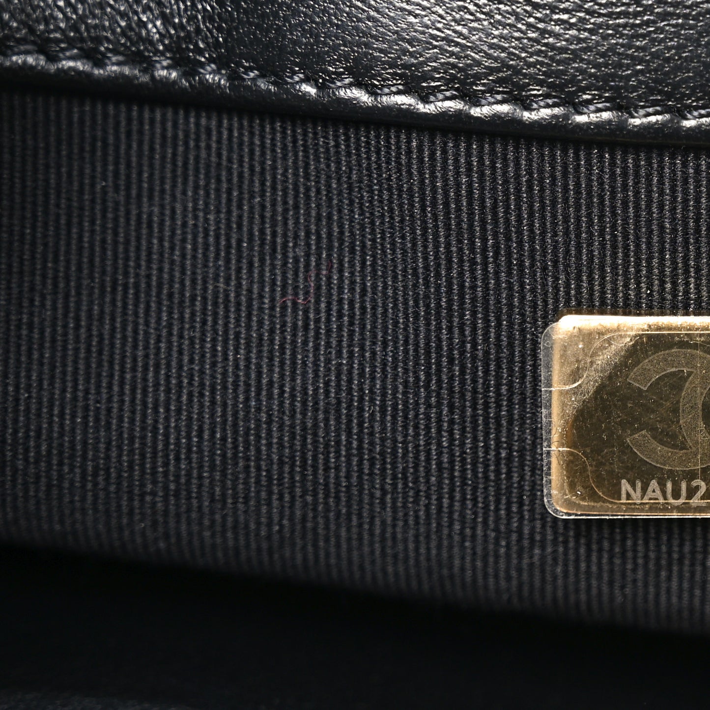 Lambskin Quilted Crossbody Flap Black