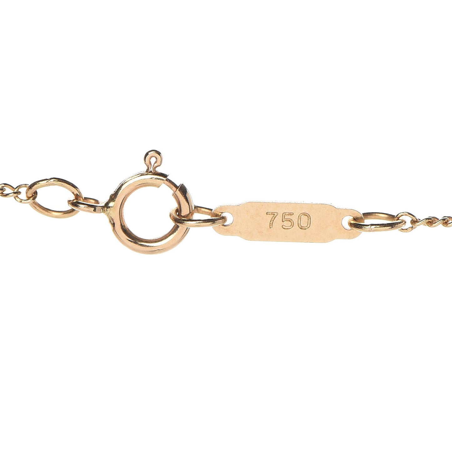 18K Yellow Gold Pearl Pendant Necklace